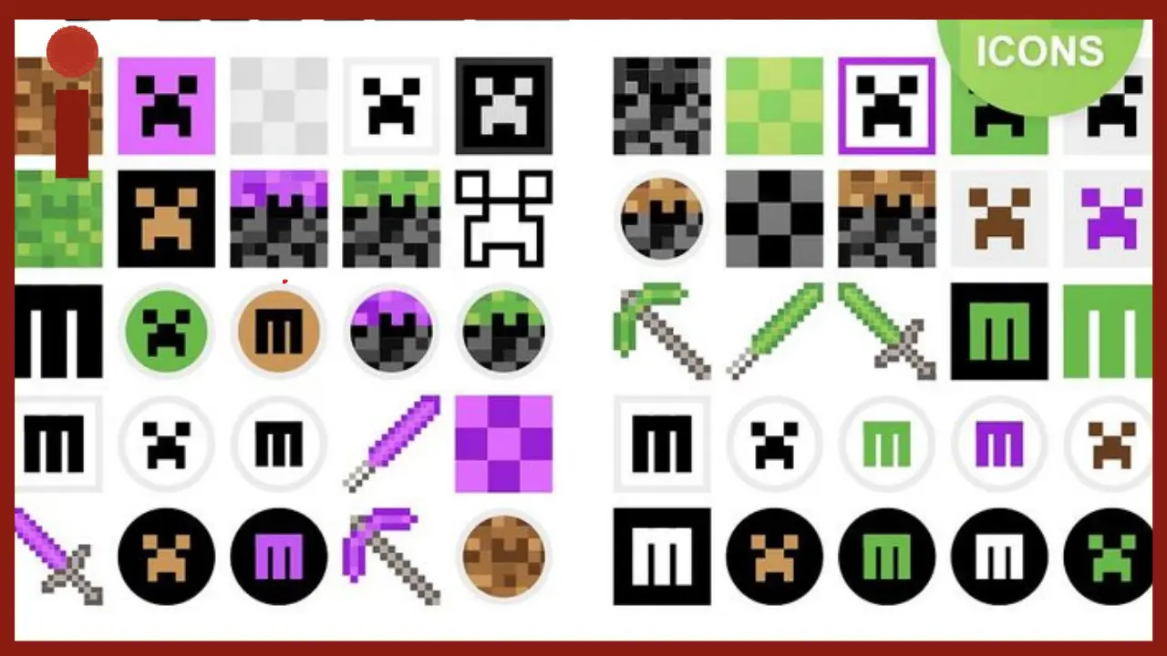 Minecraft (2009) Game Icons Banners