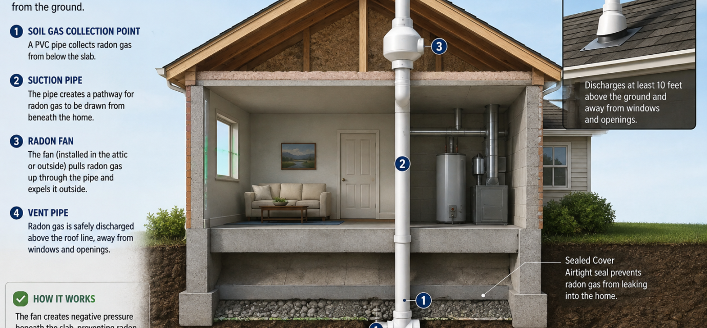 Radon Mitigation System