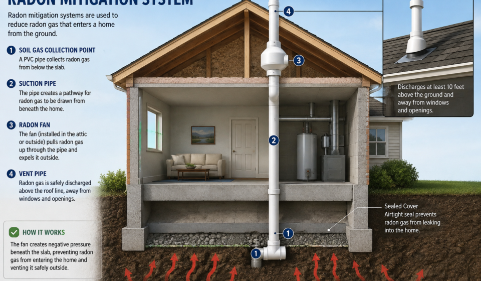 Radon Mitigation System
